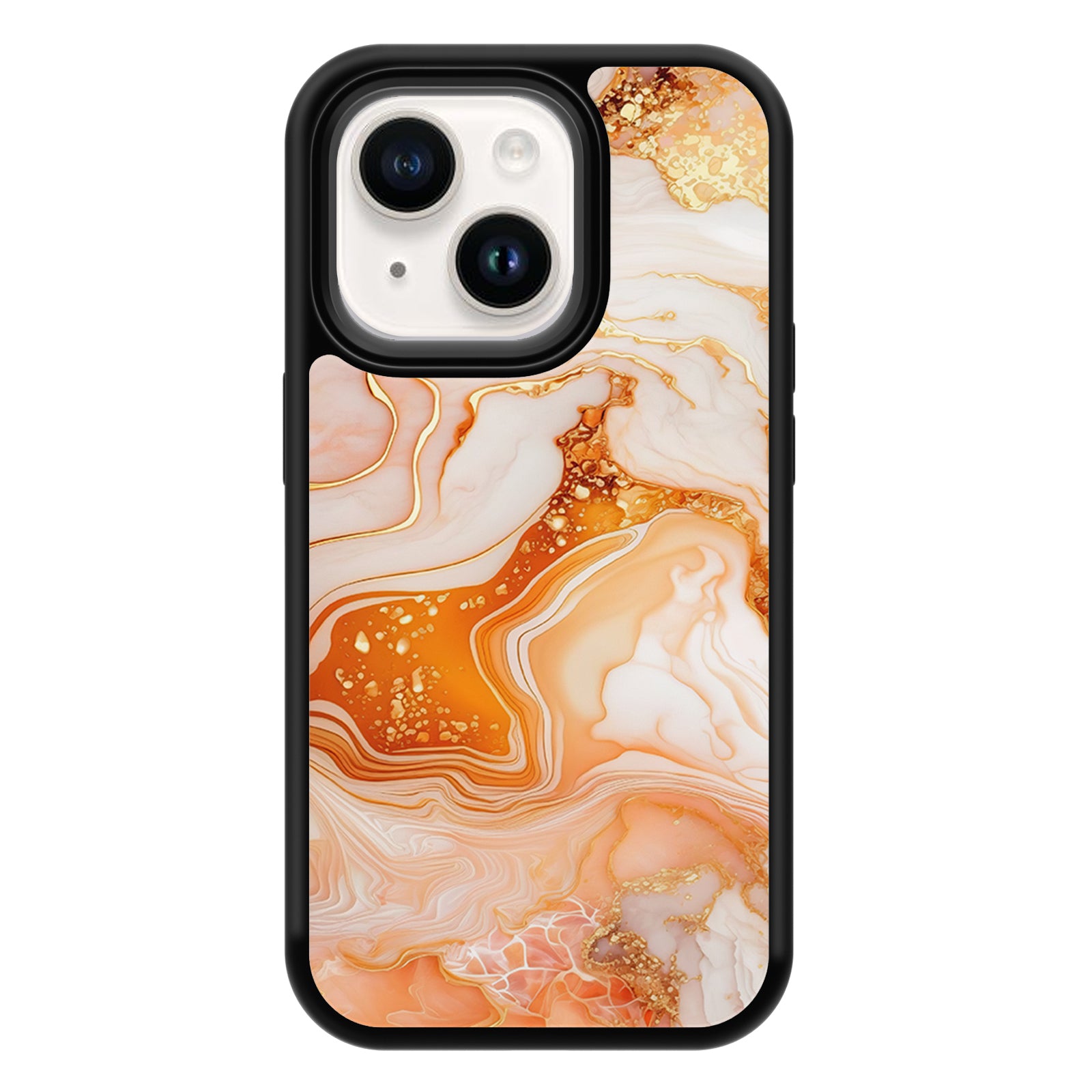 Rock Art Series iPhone Case MagSafe Compatible-Orange