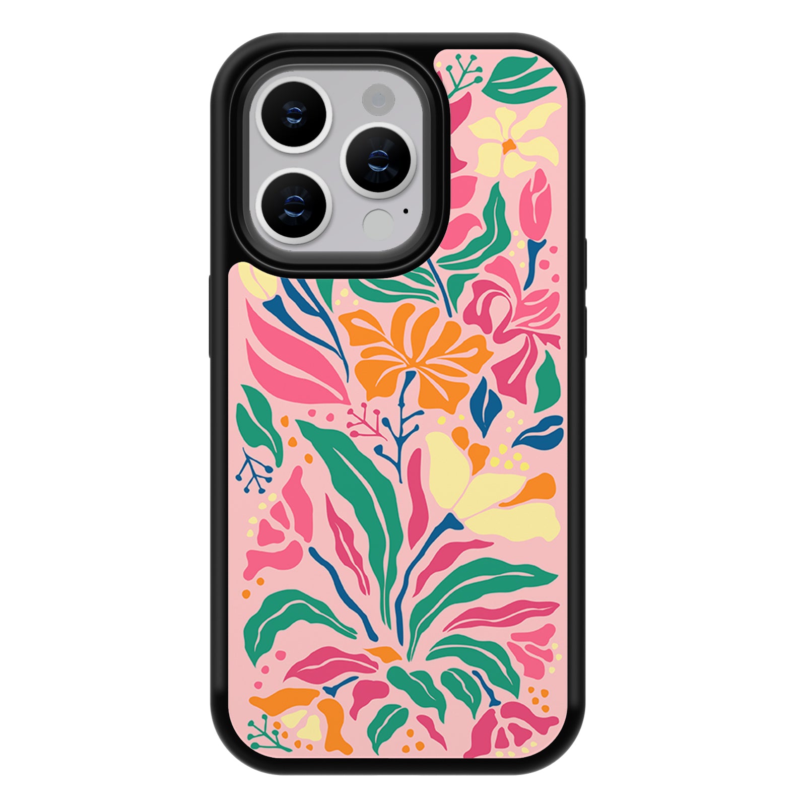 Flower Series iPhone Case MagSafe Compatible-Pink