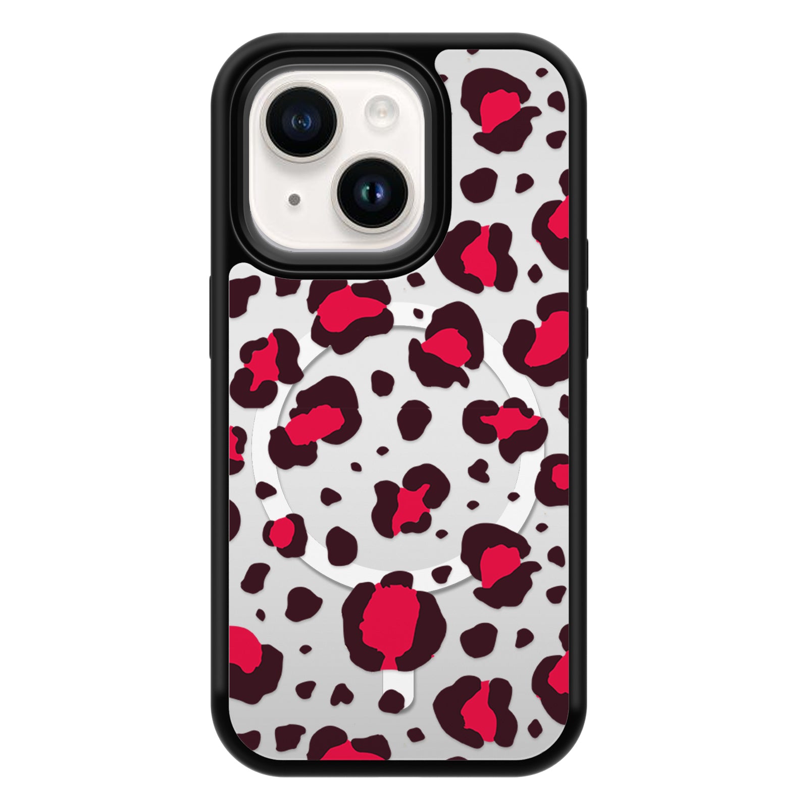 Leopard Series Mirror iPhone Case MagSafe Compatible