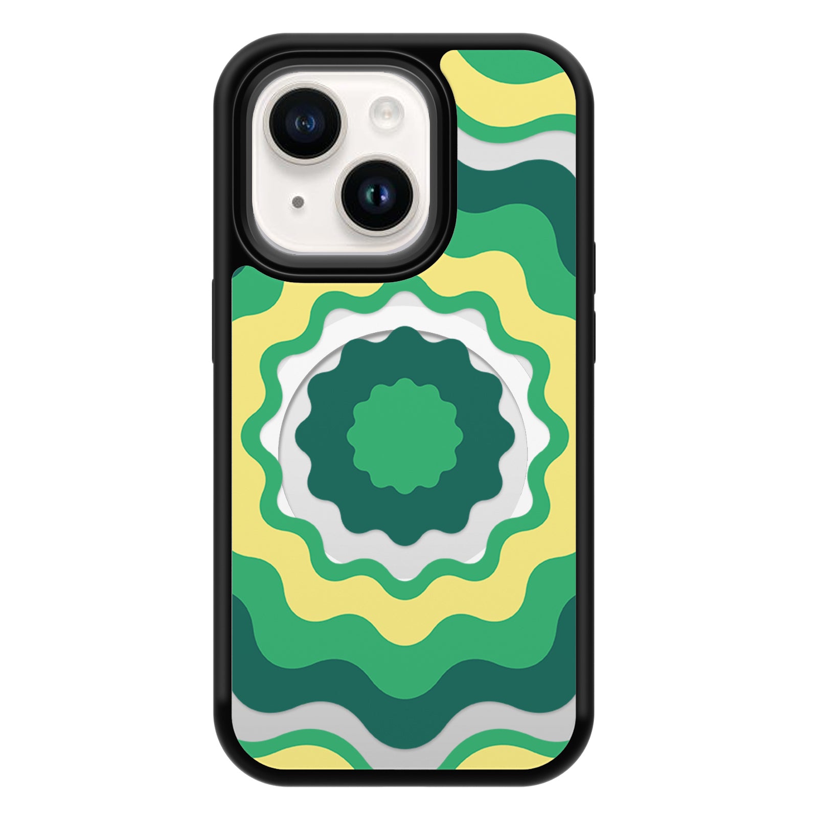 Geometry Series Mirror iPhone Case MagSafe Compatible-Whimsical Stream