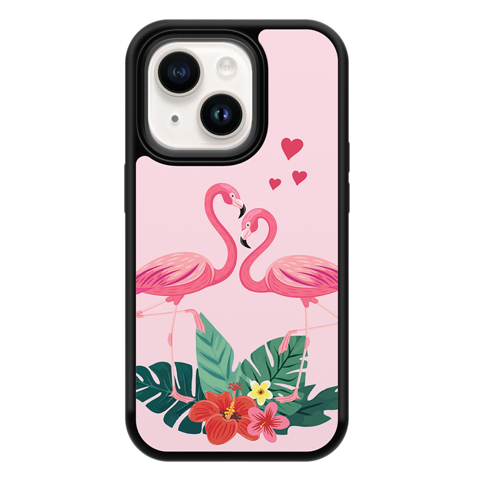 Flamingo Series iPhone Case MagSafe Compatible-B