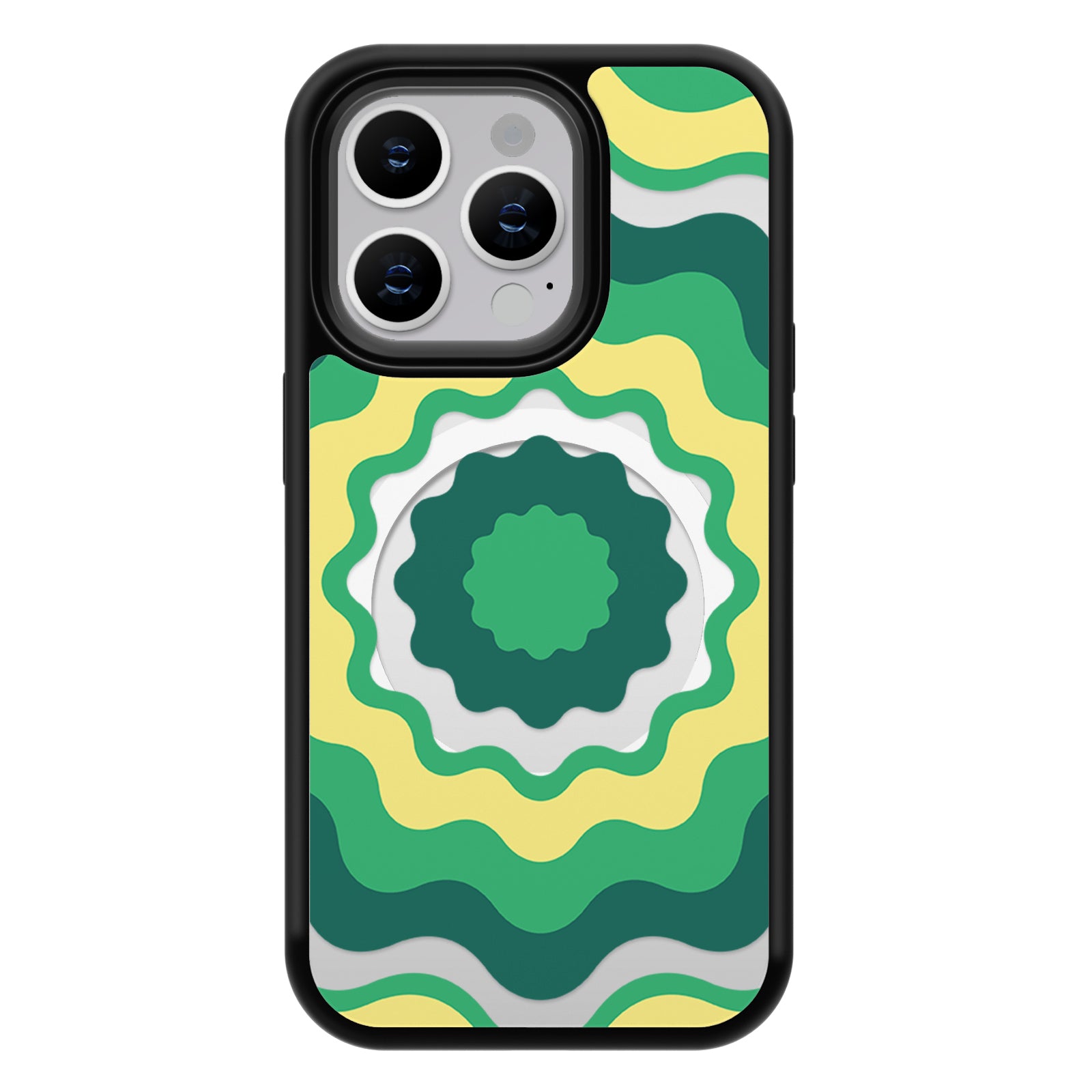 Geometry Series Mirror iPhone Case MagSafe Compatible-Whimsical Stream