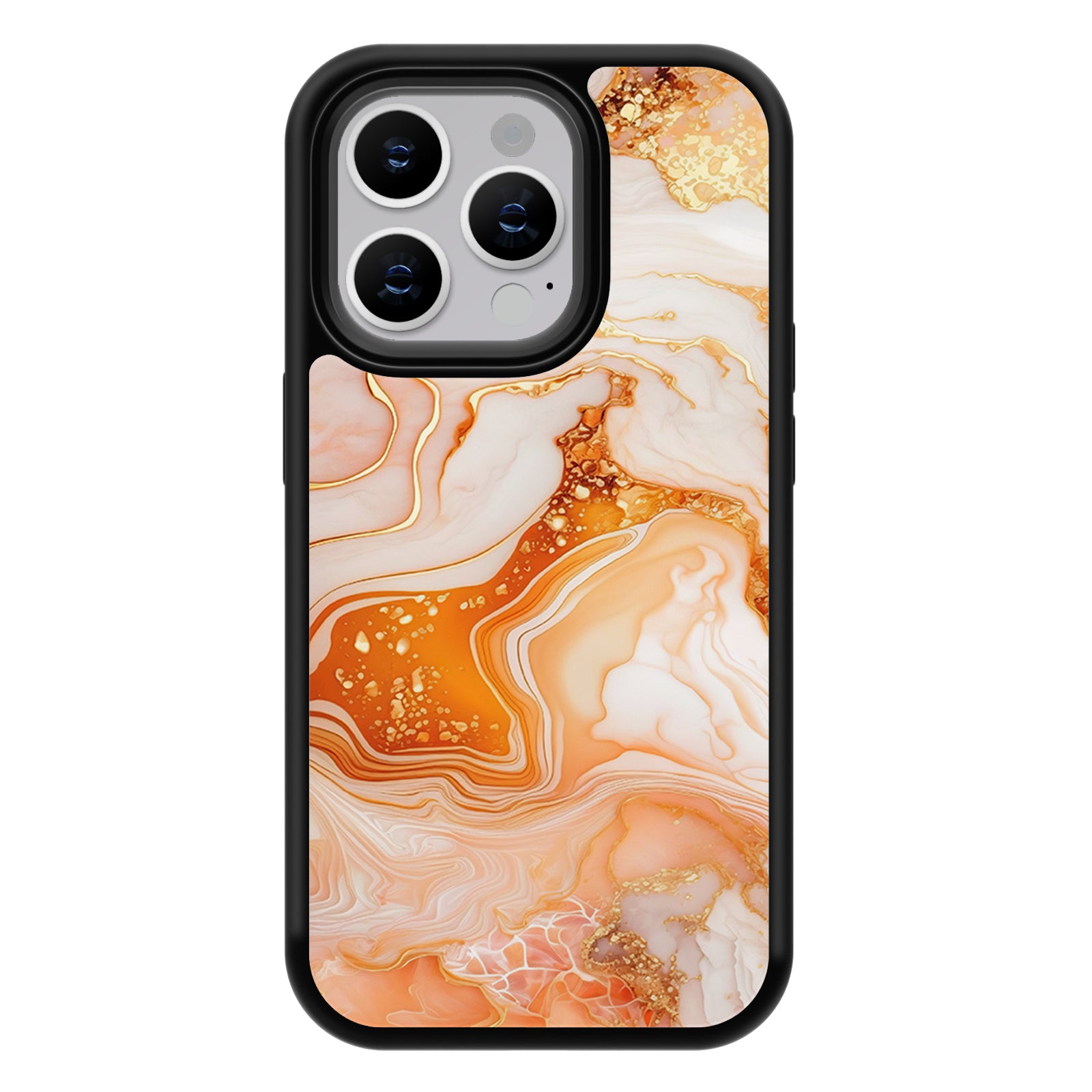 Rock Art Series iPhone Case MagSafe Compatible-Orange