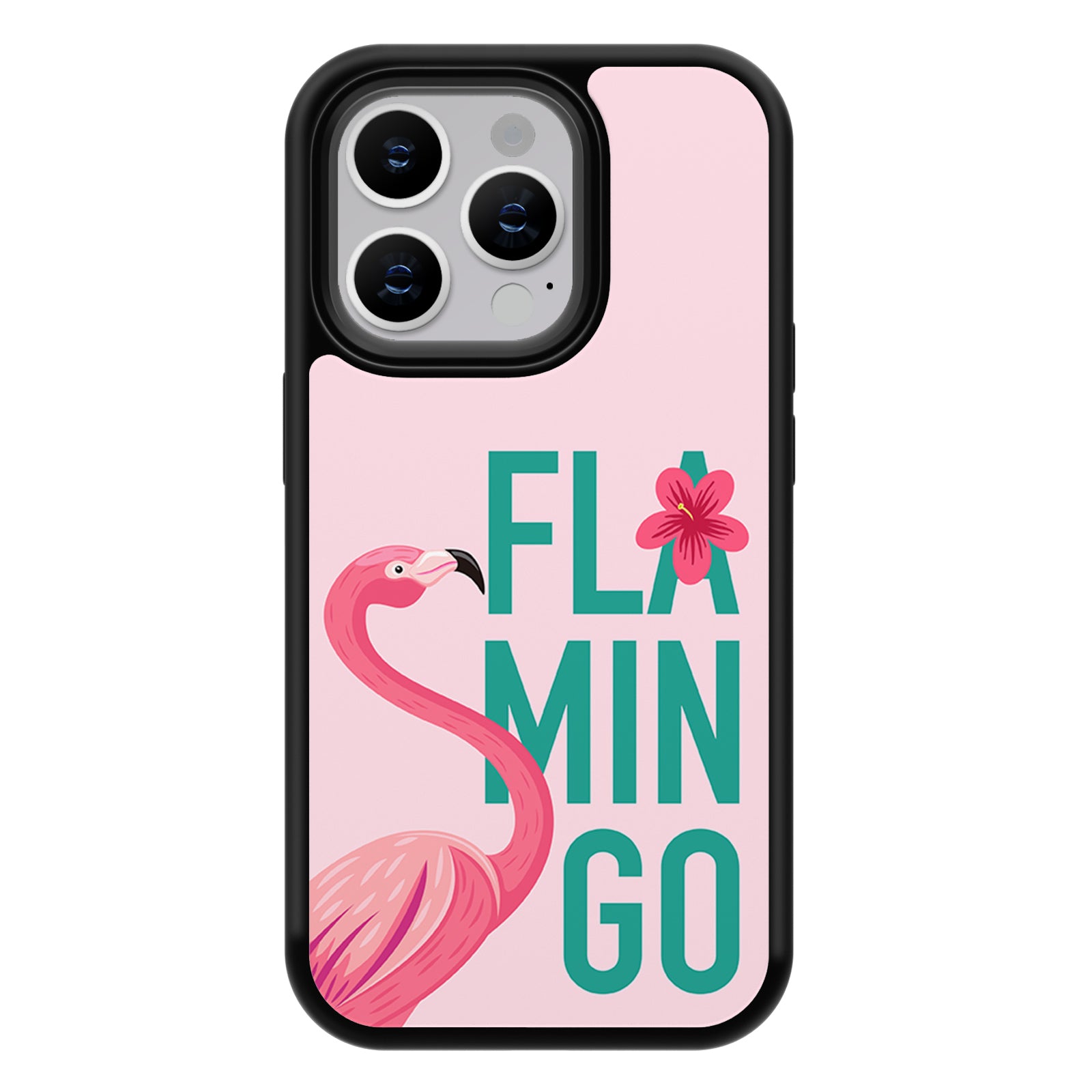 Flamingo Series iPhone Case MagSafe Compatible-E