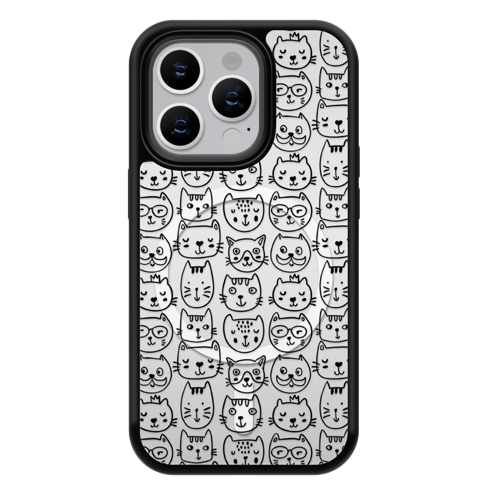 ChicCats Series Mirror iPhone Case MagSafe Compatible-A