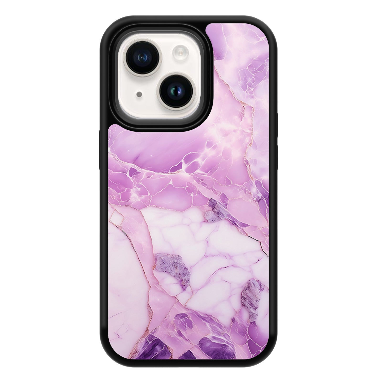 Rock Art Series iPhone Case MagSafe Compatible-Purple