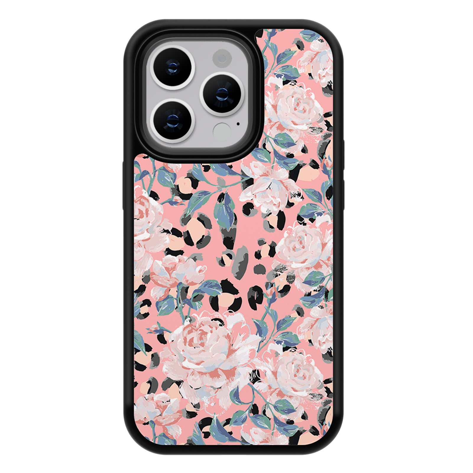 Watercolor Series iPhone Case MagSafe Compatible-Pink