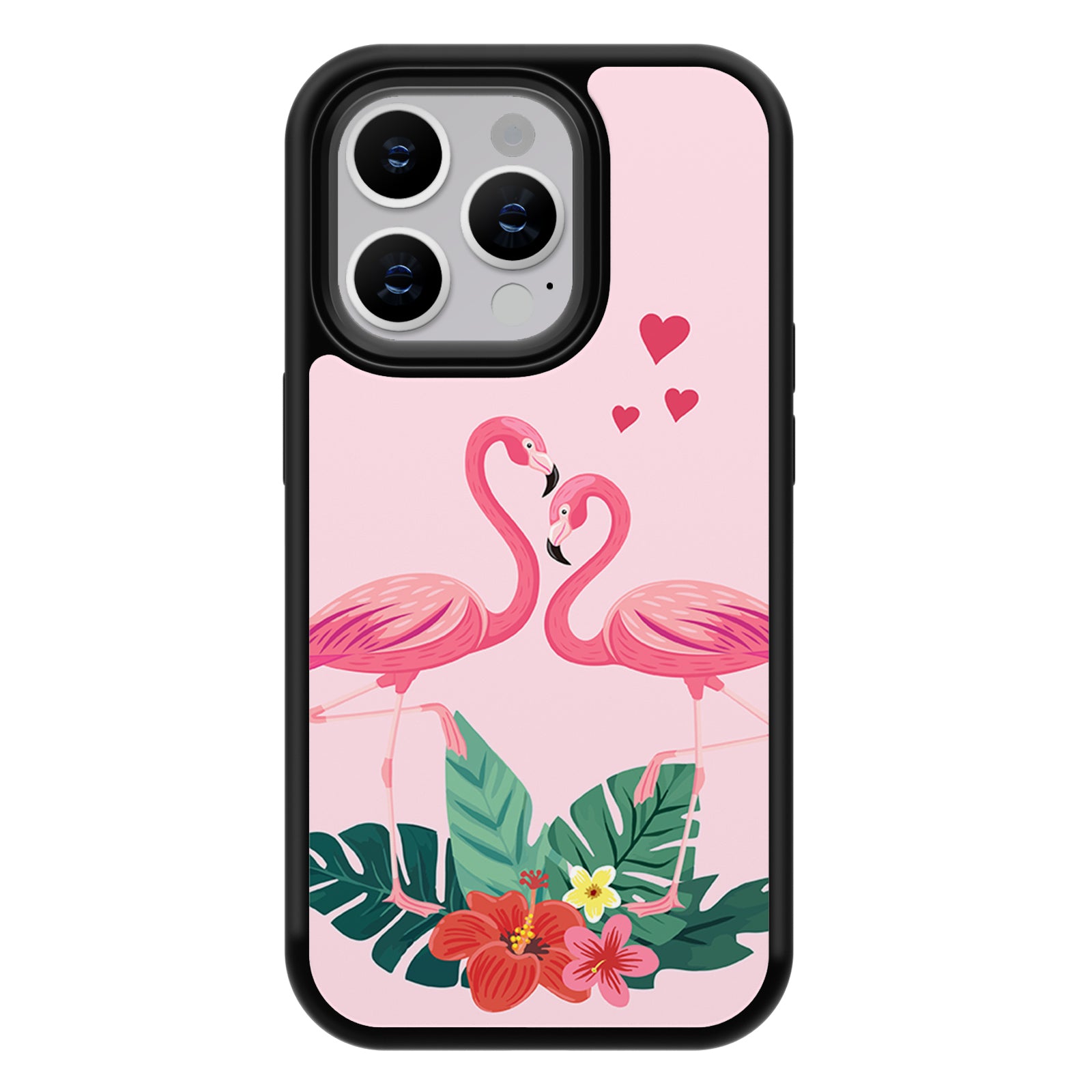 Flamingo Series iPhone Case MagSafe Compatible-B