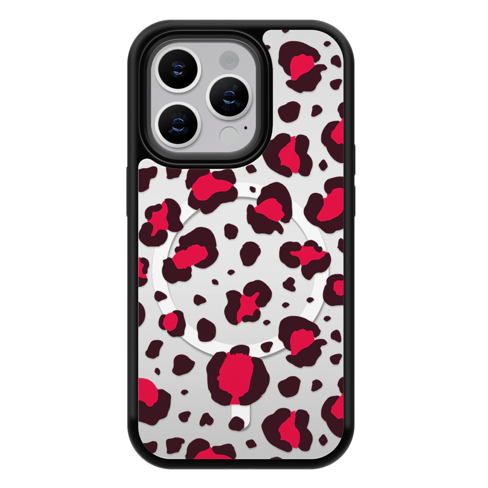 Leopard Series Mirror iPhone Case MagSafe Compatible