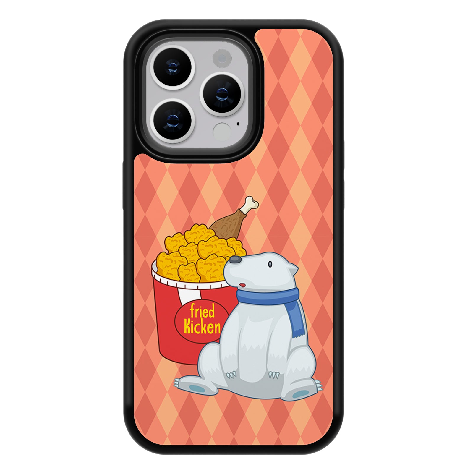 Foodie Gathering Series iPhone Case MagSafe Compatible-Orange